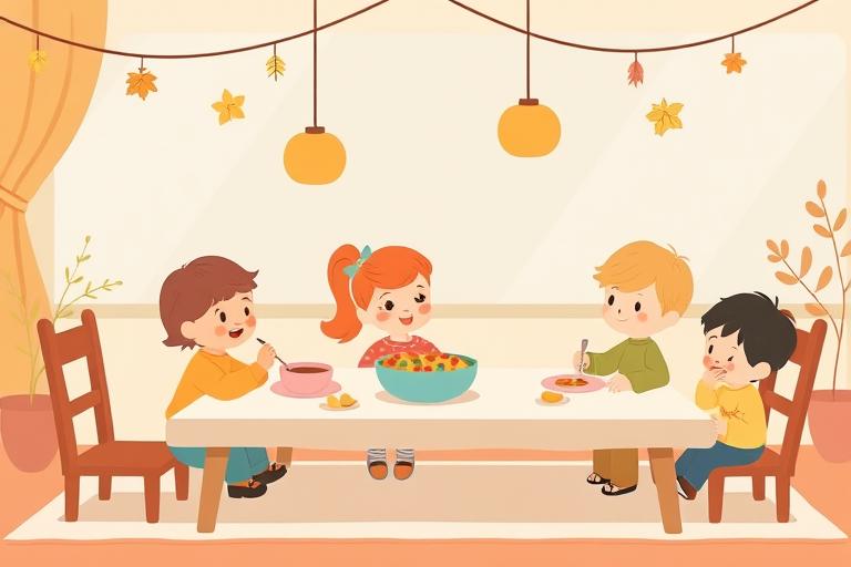 Tischsprüche für Kürbissuppe und Herbstgemüse