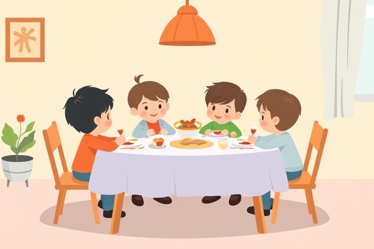 Tischsprüche für U3-Kinder: Einfach, kurz und einprägsam