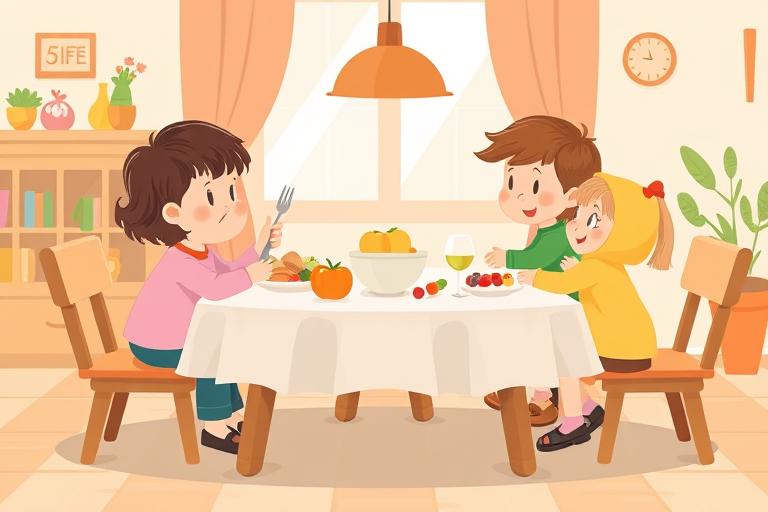Tischsprüche für zuhause: So übernehmen Eltern Kita-Rituale