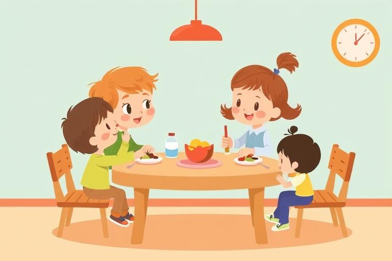 Tischsprüche fürs Mittagessen: Ruhe am Kita-Tisch